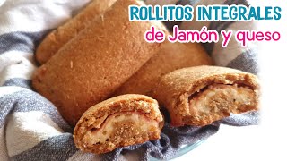 Rollitos Integrales de Jamón y Queso|# Integral #Queso #jamón