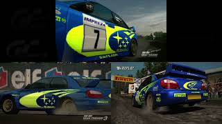 Gran Turismo Concept (03): Subaru Driving Simulator Vs. Gran Turismo 3 (01) / Gran Turismo 4 (04) 2