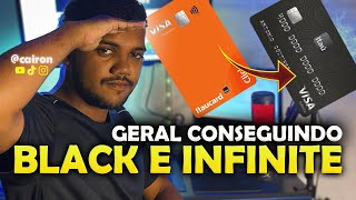 COMO FAZER UPGRADE PARA NOVO CARTÃO BLACK E INFINITE DO ITAÚ PELO SITE, ME LIBEROU O MELHOR CARTÃO