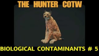 BIOLOGICAL CONTAMINANTS 5 THE hunter COTW GUÍA Español MISION Medved Taiga LINCE PULMONES bronce