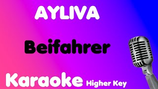 AYLIVA • Beifahrer • Karaoke (Higher Key)