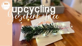 Upcycling Geschenkidee - Mitbringsel auf die Schnelle 🎁