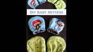 DIY Baby Mittens