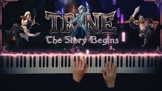 Trine 2 Main Theme (Storybook Version) - The Story Begins - Synthesia Piano Cover/Tutorial (Sheet)