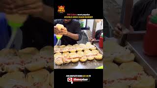 PIB Colony most popular Abdul Ghaffar Bun Kabab | double anda bun kabab | Anda Shami Burger