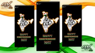 🇮🇳 Happy Independent day 2021|| 🇮🇳 15 August 4k Full Screen Status || Jsn Creation