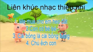 Liên khúc nhạc thiếu nhi sôi động hay nhất cho bé || Nix ■ Mẹ mua cho em heo đất - chú ếch con