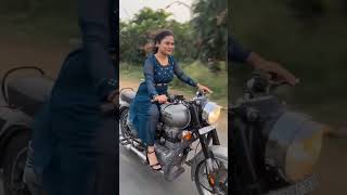 Princi sanju 99 || Bullet Rani girl rider || Girl Bullet bike riding | girl bike rider | bullet love