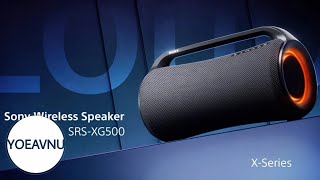 Sony - Introducing the Sony SRS-XG500 Wireless Speaker