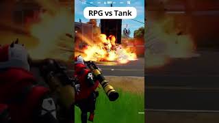 RPG vs Tank #shorts