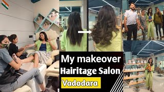 ऐसा treatment बेजान बालो में जान डाल देगा 🔴Livedemo| Vadodara unisexSalon |Hairitage salon vadodara