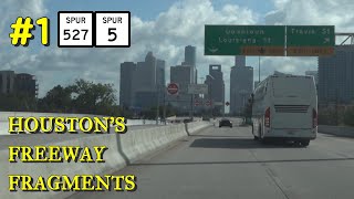 Houston’s Freeway Fragments 1: Spur-527, Post Oak Rd, Spur-5 and Memorial Pkwy