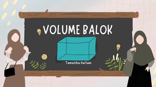 Cara mencari volume balok | materi kelas 5 SD #matematika #maths