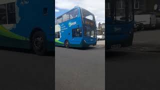 19569 Stagecoach North Lakes Enviro400 Leaving Ambleside