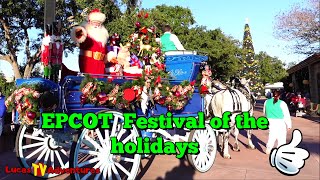 Celebrate EPCOT Festival of the Holidays - Food, Sights and Sounds