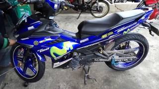 Yamaha MX King Ban depan Ukuran 90/80-17 dan Ban Belakang Ukuran 130/70-17