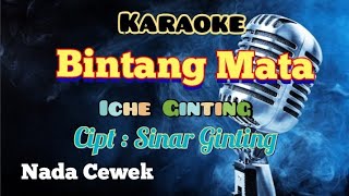 BINTANG MATA | KARAOKE LAGU KARO | NADA CEWEK