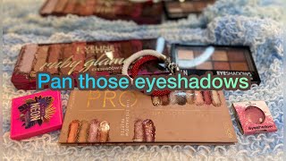 Pan those eyeshadows отчёт 2