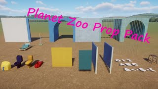 Planet Zoo Prop Pack by Nicholas LionRider - Planet Zoo Mod