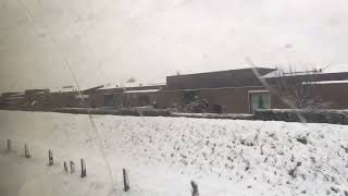 What a beautiful Snowfall in Netherlands 2023