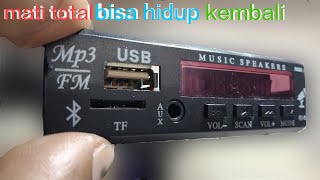 cara servis modul mp3 player mati total