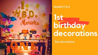 First Birthday decorations | Home Function | Lockdown birthday 2021