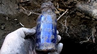 Antique Bottle Digging in Shinnston WV