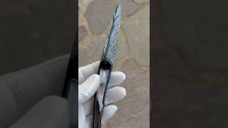 Il coltello più complesso che abbia mai fatto 💪💪🧨!!! #madeinitaly #viralvideo handmade #feather