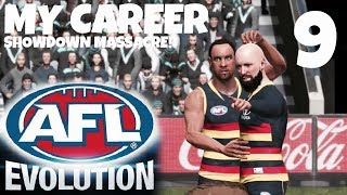 AFL EVOLUTION! MY CAREER EP 9 - SHOWDOWN MASSACRE!