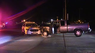 High speed chase ends in suspect crashing into ￼ sheriffs DUI