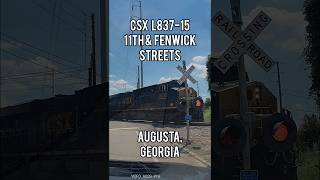 CSX L837-15 @ 11th & Fenwick Streets, Augusta, Georgia