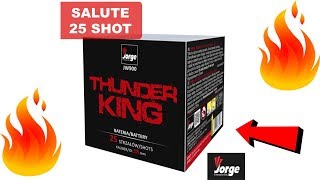 JW900 Thunderking 25 Shots Knalcake Jorge Vuurwerk/Fireworks