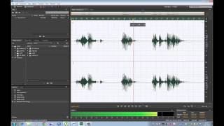 Adobe Audition, обработка звука для начинающих.