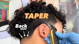 How to: Back TAPER