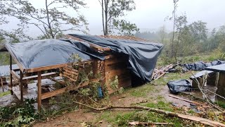 El ex huracán "Kirk" causa grandes destrozos en el municipio vizcaíno de Gordexola