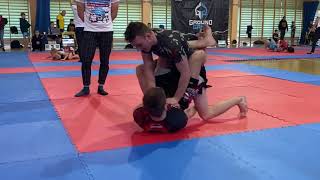 Gwiazdkowy Turniej w BJJ Junior -74 Kg półfinał Damian Stefanski