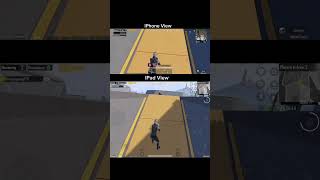 Pubg mobile view vs i pad view