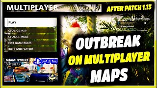 COD COLD WAR GLITCHES HOW TO PLAY OUTBREAK ON ANY MULTIPLAYER MAPS "PS5 ONLY" AFTER PATCH 1.15