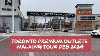 Toronto Premium Outlets | Walking Tour Feb 2024 |