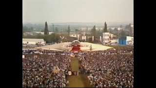 Pope's Mass Czechia Velehrad 1990