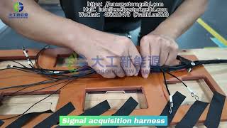 Signal acquisition harness for lithium battery module