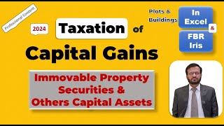 Tax on Immovable Property Plots, Buildings, Securities Shares, Excel Working Rates  Iris Upload 2024