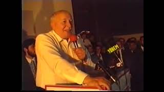 Erbakan Hoca 1994 Bursa Salon Toplantısında Konuşmalarına Başlıyor #erbakan #refahpartisi