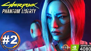 #2 Cyberpunk 2077: Phantom Liberty «Призрачная свобода»  / RTX 4080, Ryzen 5900x, 2560x1440