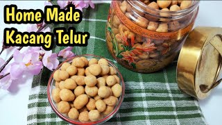 KACANG TELUR YANG ENAK DAN RENYAH/CEMILAN LEBARAN