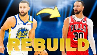 TRADING EVERY PLAYER WARRIORS REBUILD! NBA 2K25