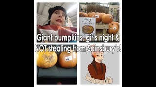 Giant pumpkins & shoplifting?!