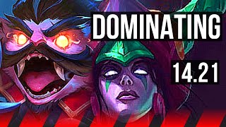 KLED vs CASSIOPEIA (TOP) | Dominating | KR Diamond | 14.21