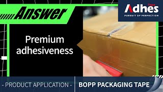 Adhes Product Application – BOPP Packing Tape 4