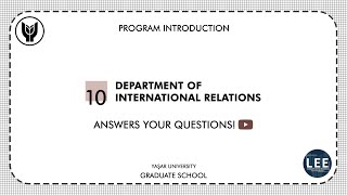 GS Department of International Relations Answers Your Questions!